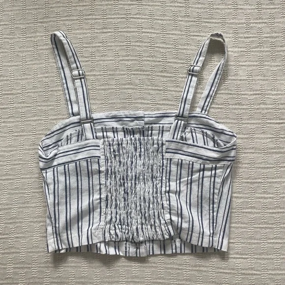 Brandy Melville striped corset crop top. - Picture 5 of 9
